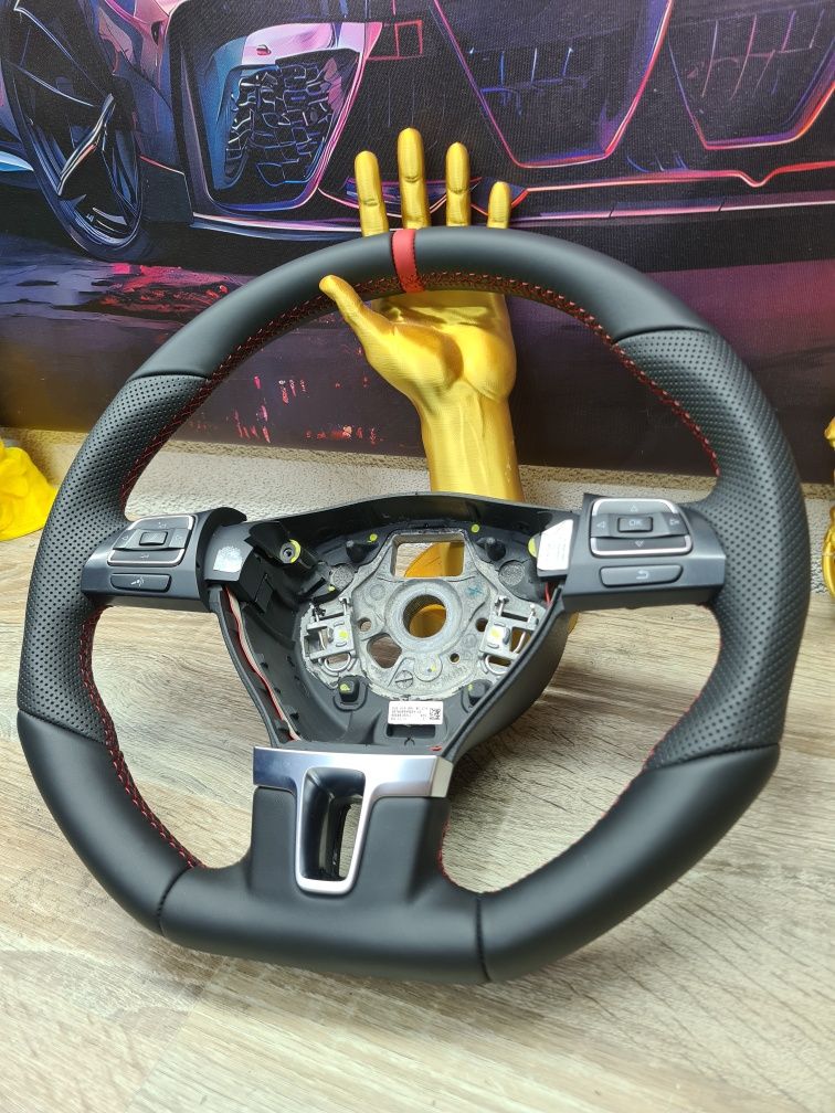 Volan  cu padele sau fara Passat,Golf, Jetta, Sharan tesit,StyleR