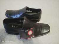 Кожаные мужские туфли ручной сборки SAFARI 41-42 размера