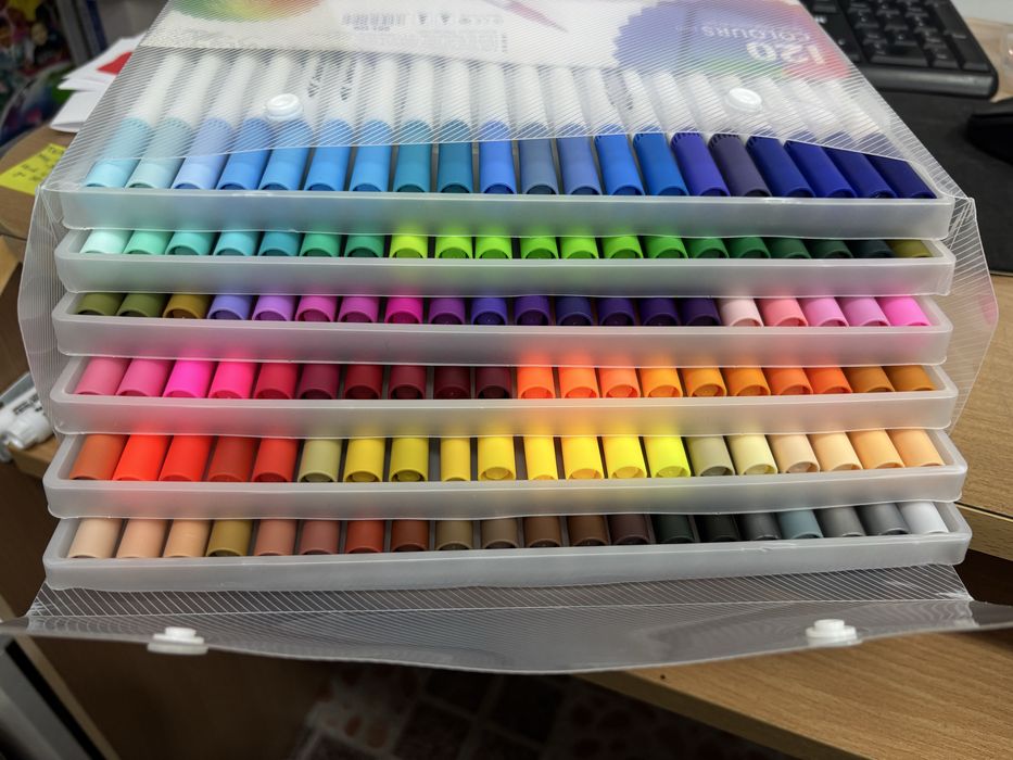 Алкохолни маркери с четка и писец