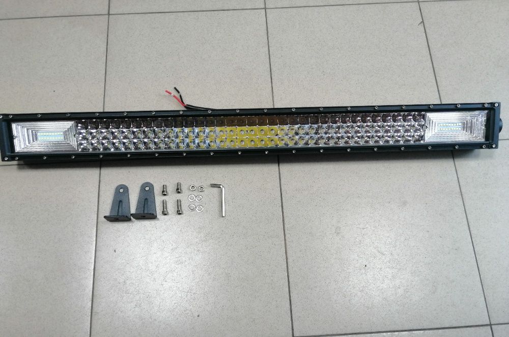 7D "TRIPLE ROW" LED BAR с усилени диоди