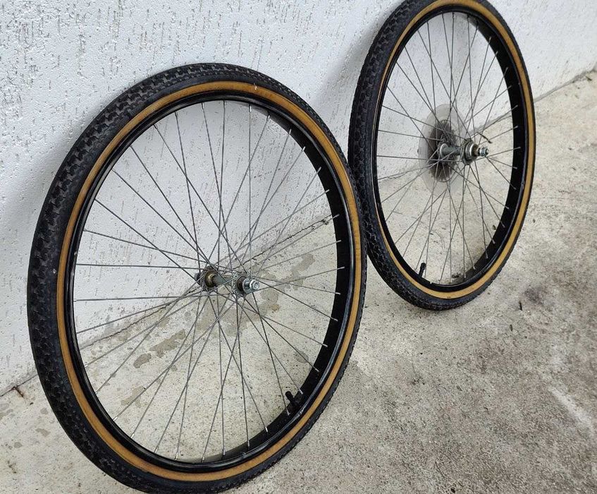 Капли 26 цола, комплект предна и задна с касета и гуми