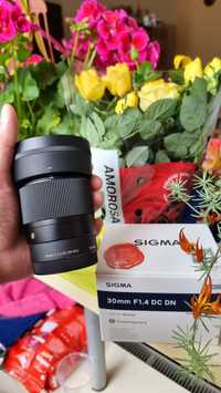 Sigma 16mm 30mm f/1.4 sony e mount обективи за фотоапарати