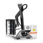 Tocător resturi vegetale cu joystick, tocător cu braț lateral