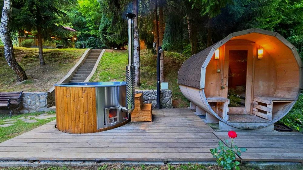 Cabana de inchiriat lângă Sibiu Transalpina ciubar sauna gratar