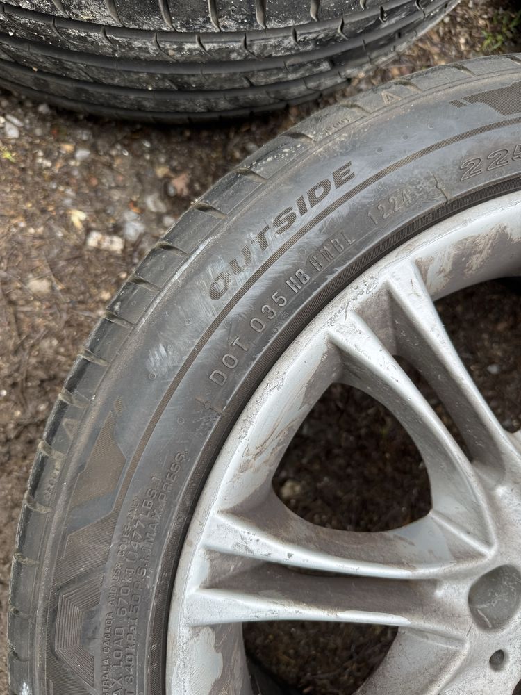 Джанти style 135 17' с летни гуми Nexen DOT 2024 bmw e46 225 45