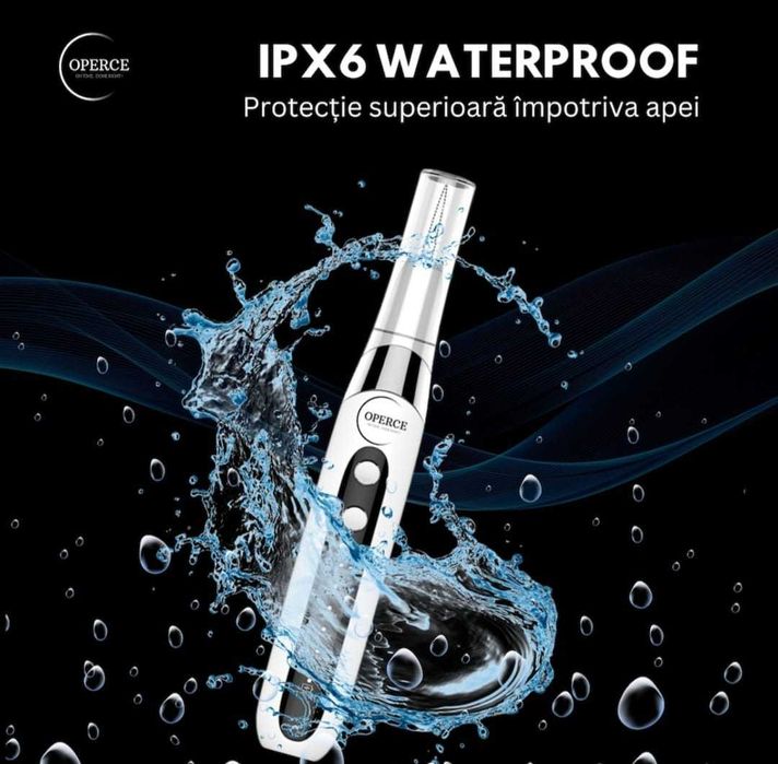 Aparat Detartraj – Nou, 5 Intensități, Rezistent la Apă, 8 Capete