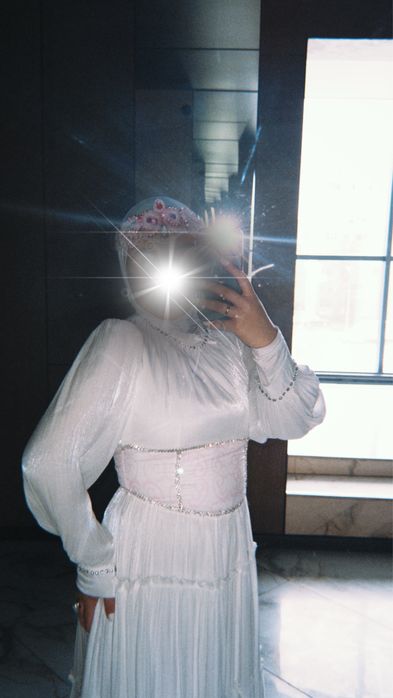 Платье на любое мероприятие, казахская диадема, диадема на свадьбу