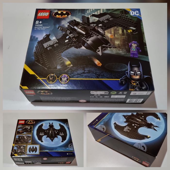 LEGO® DC Batmobile™ 76224 si LEGO Batwing: Batman™ 76265, NOI/SIGILATE
