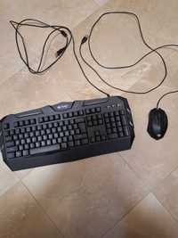 Геймърска мишка и клавиартура на Fury