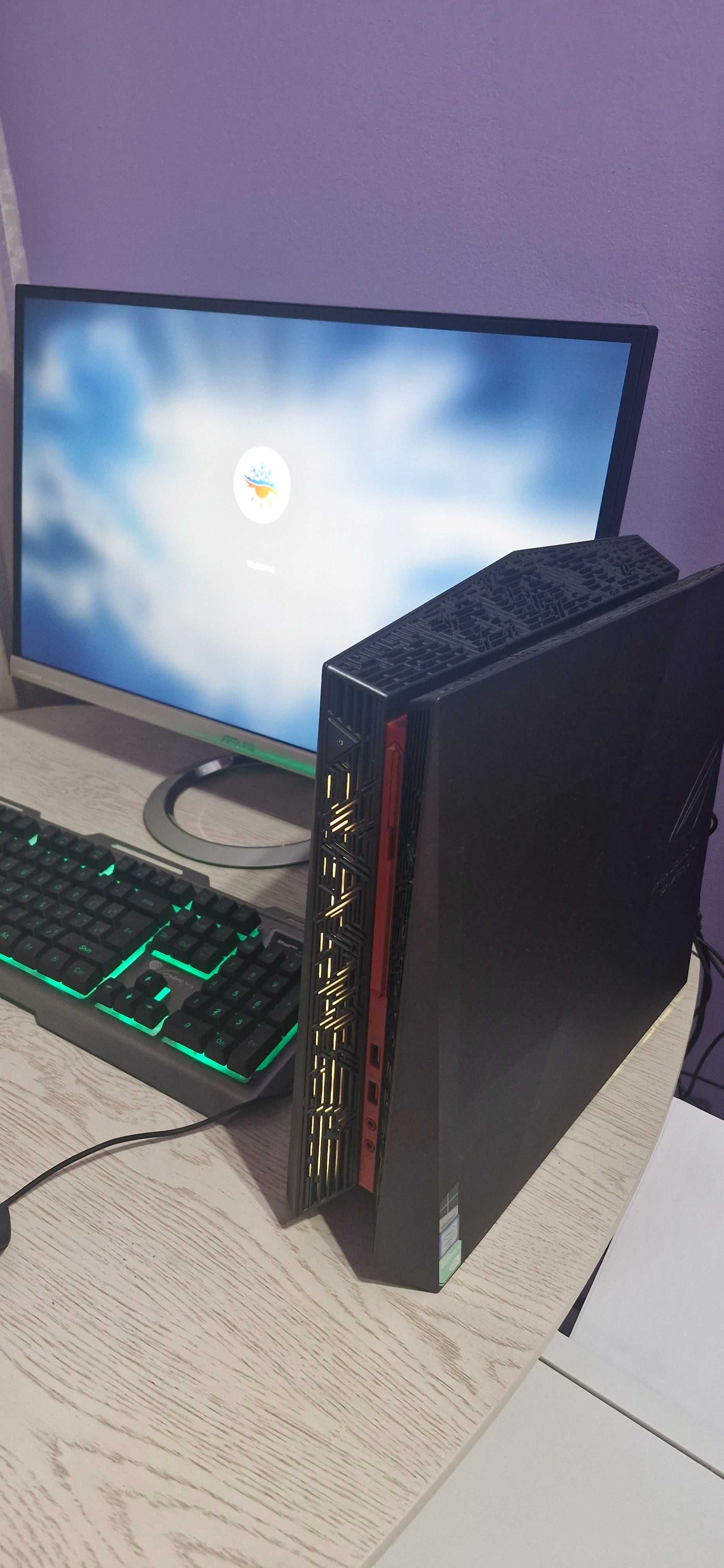 ASUS ROG i7 Desktop PC Gaming cu monitor inclus