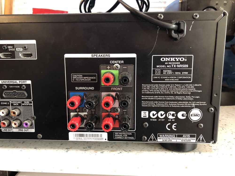 Onkyo Tx-NR509 resiver