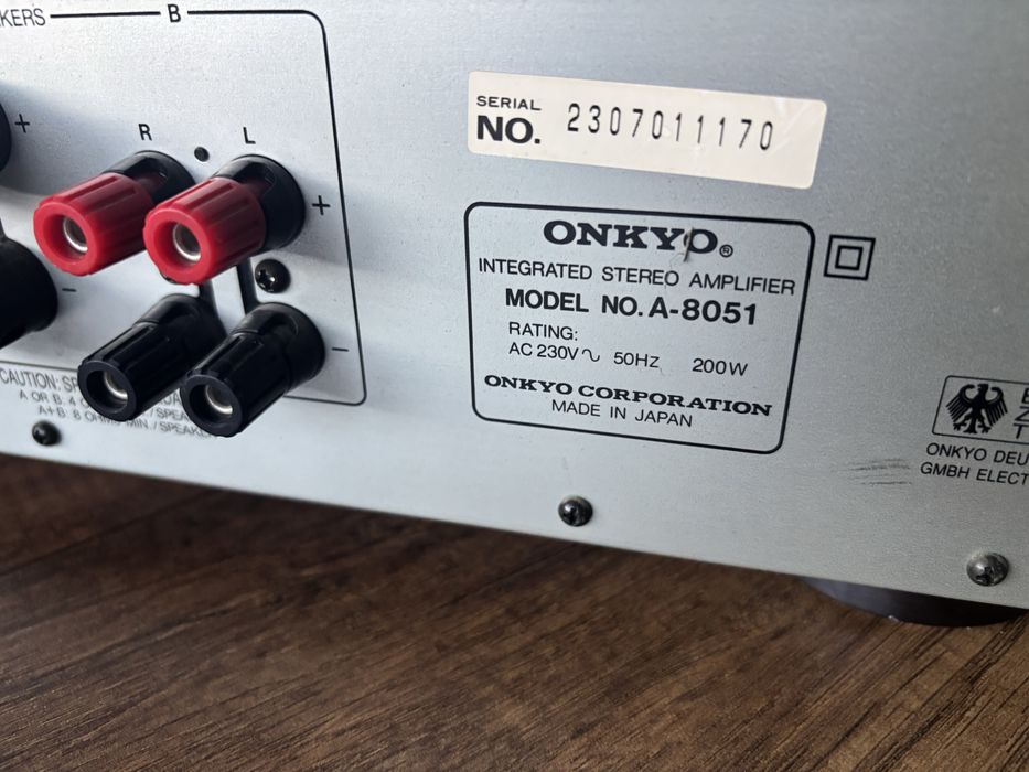 Onkyo A-8051 Made in Japan
