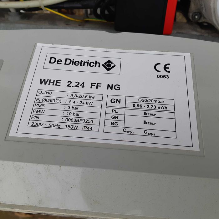 Piese de schimb centrala DE DIETRICH WHE 2.24 FF NG.