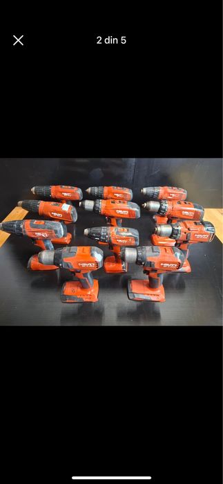 Hilti diverse corpuri de la 300 ron