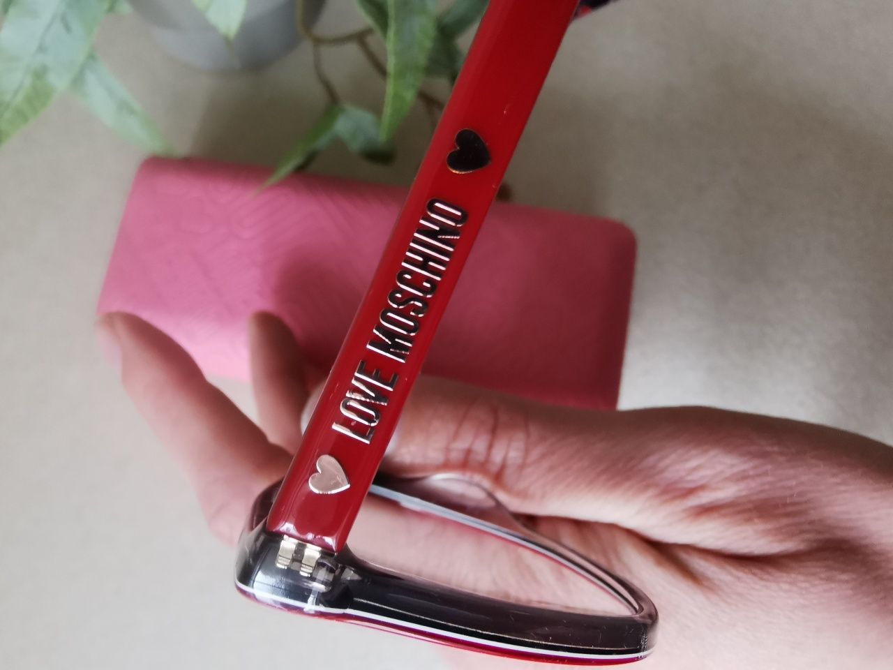 Rame ochelari Love Moschino rosii