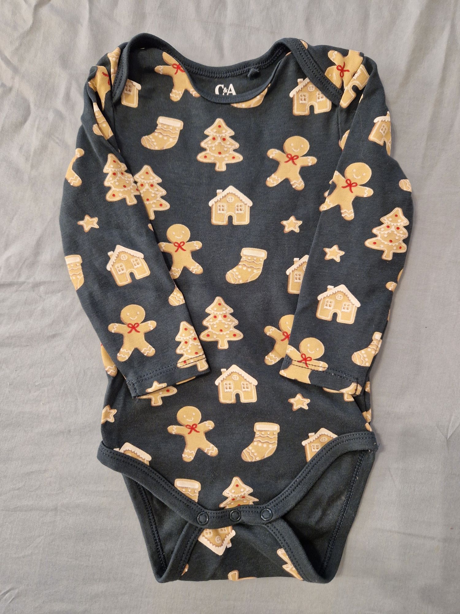 Set 4 body imprimeu iarna C&A maneca lunga