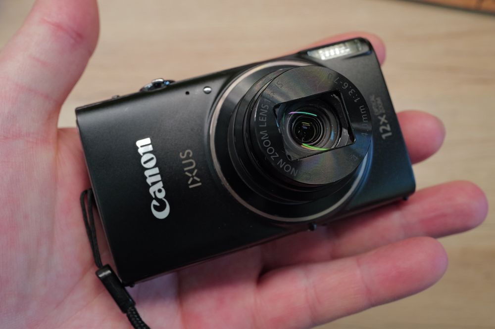 Aparat foto Canon ixus 285 HS digital WiFi transfer TOP instagram