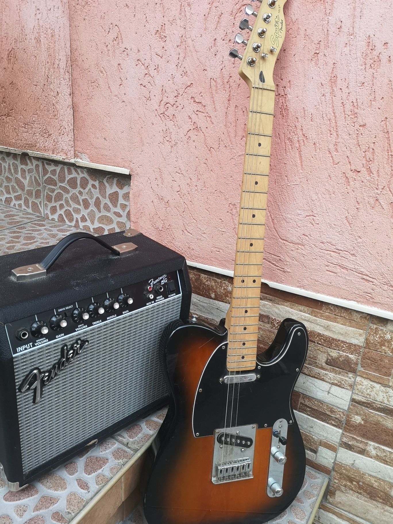 Електрическа Китара Fender Squier Affinity Telecaster и Кубе Indonesia