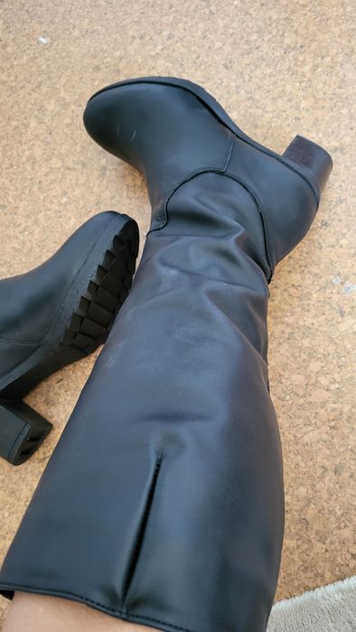 Сапоги натуральный кожа