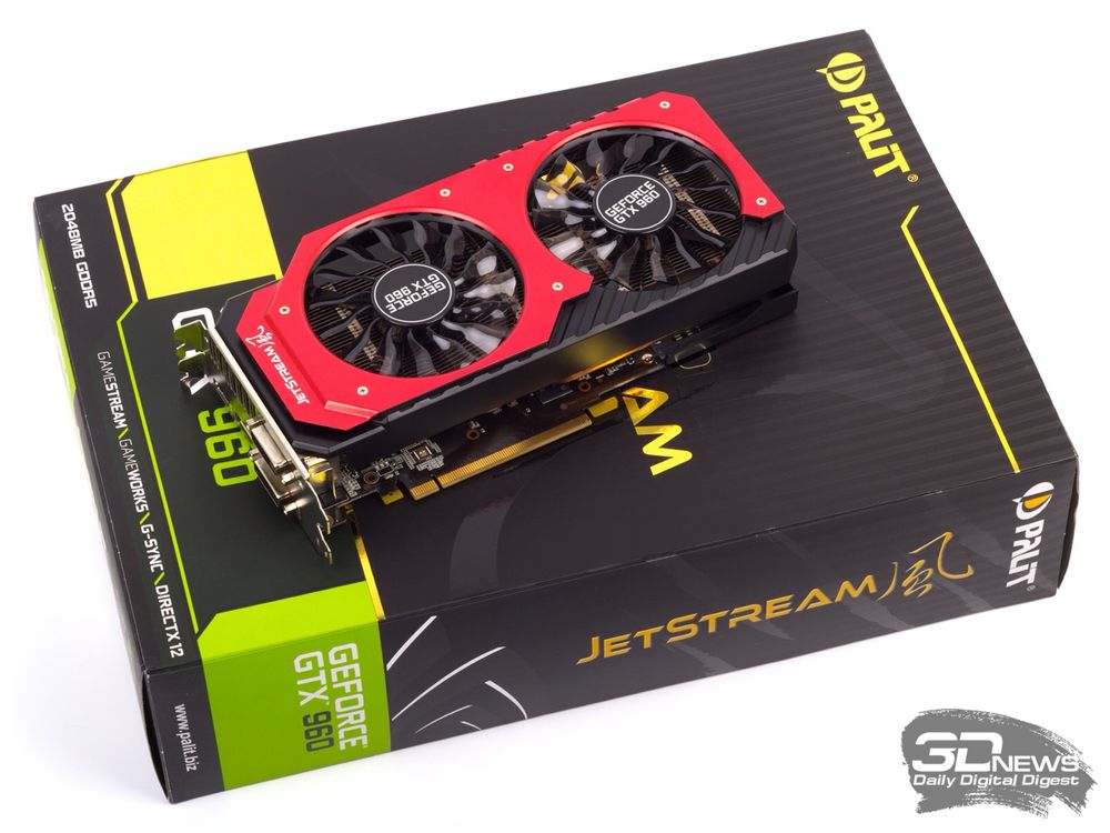 Видео карта Palit GTX 960 4gb