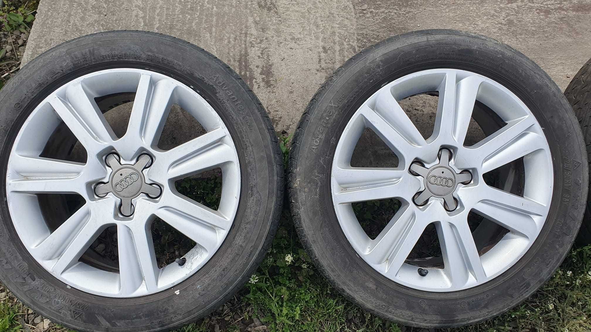jante r17 5x112 butuc 66mm Audi VW Skoda Seat 225 50 r17