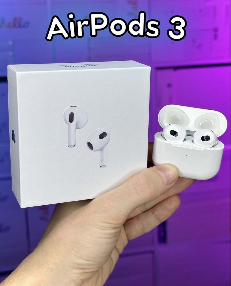 Наушники Airpods PRO EAC AirPods 2 AirPods 3 наушники