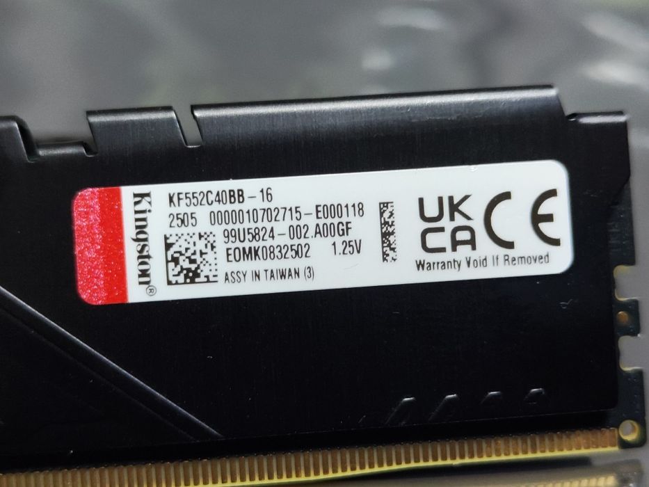 Продавам рам Kingston FURY Beast DDR5 KF552C40BB - 16 GB (3x16GB)