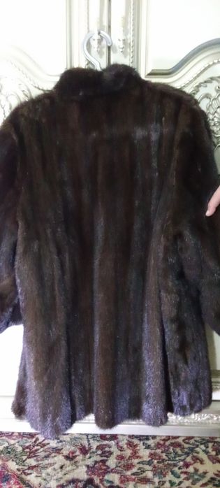 Норковая шуба Б/У