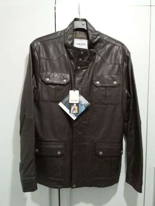 Jacheta piele Geox marimea 50