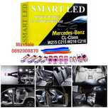 LED интериорни крушки СЕТ Mercedes CL W215 W216 C140 цл мерцедес
