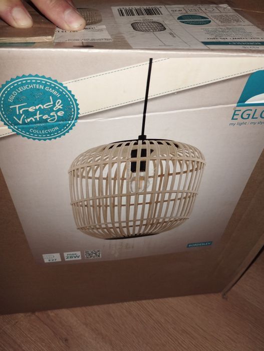 Lustra/Candelabru bambus Eglo