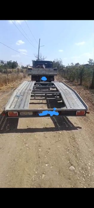 Vând iveco si remorca auto