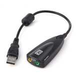 Звуковая карта для компьютера/ноутбука USB
