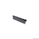 Set chei tubulare de impact 1/2" 10-22 mm, 10 piese, Asta