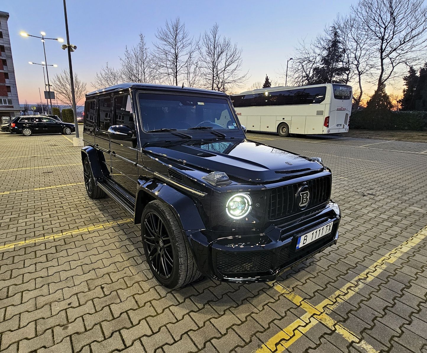 Mercedes G Class Brabus Paket . Кола под наем за специални поводи