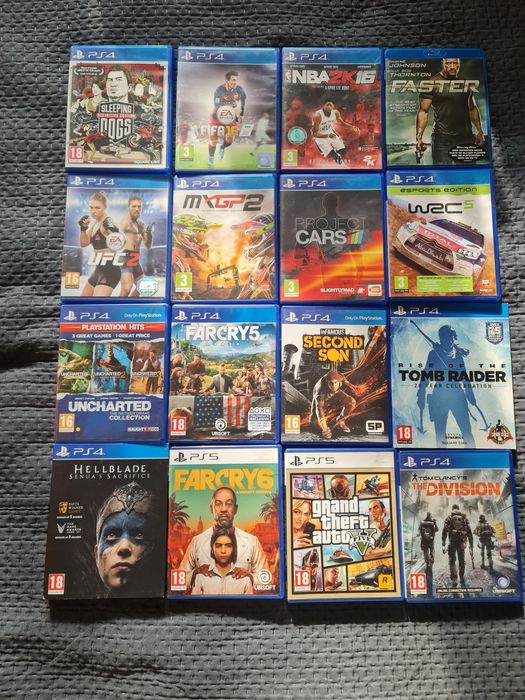 Игри за PS4, PS5 - PlayStation по 20лв. всяка!