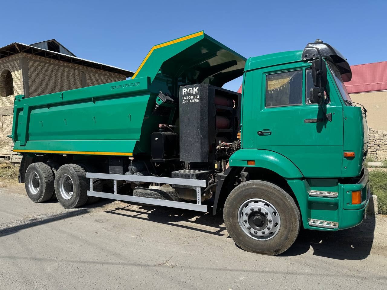 КамАЗ 6520 завод метан