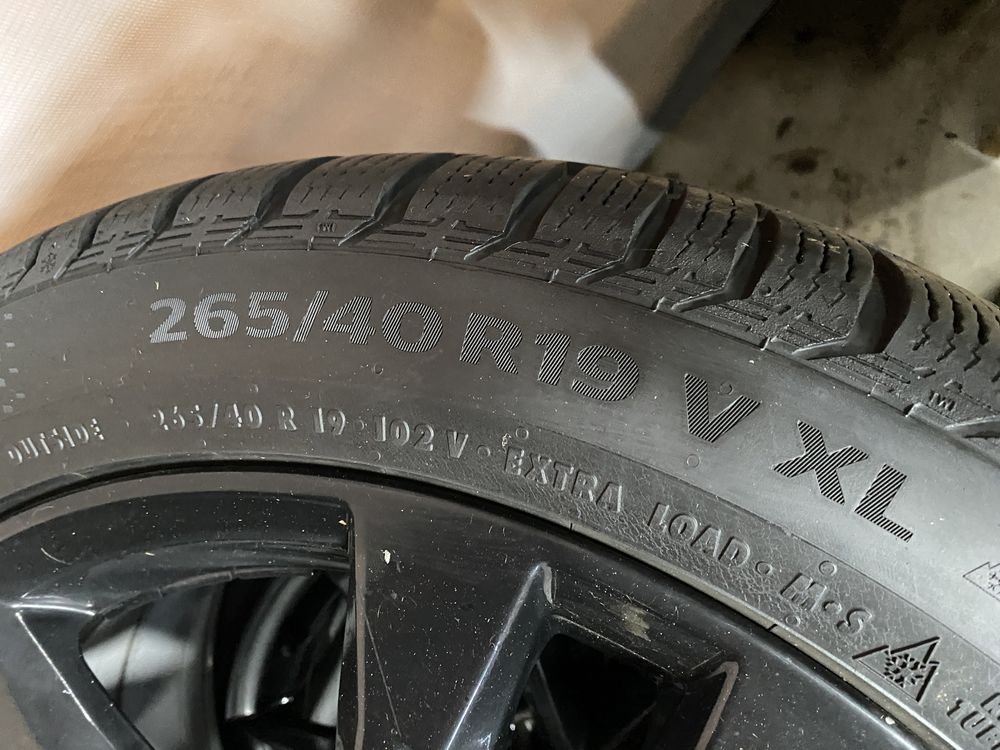 265/40R19 iarna Continental stare excelenta