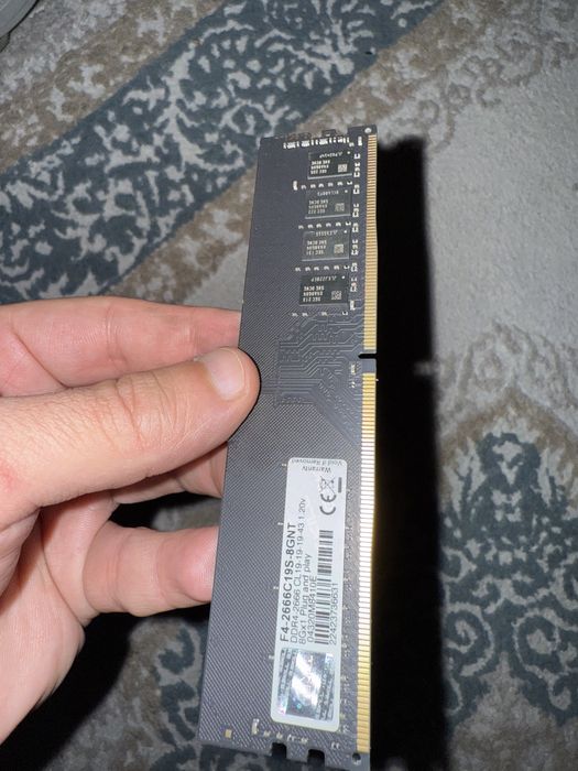 DDR-4 DIMM 16Gb/2666MHz PC21300 GeIL, OEM (GN416GB2666C19S)