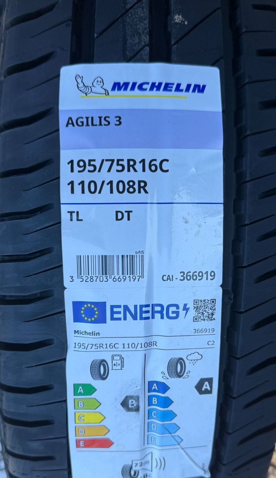 236 65 R 16C Michelin  Anvelope 23565R16C 121 / 119 PRODUS NOU  OFERTĂ