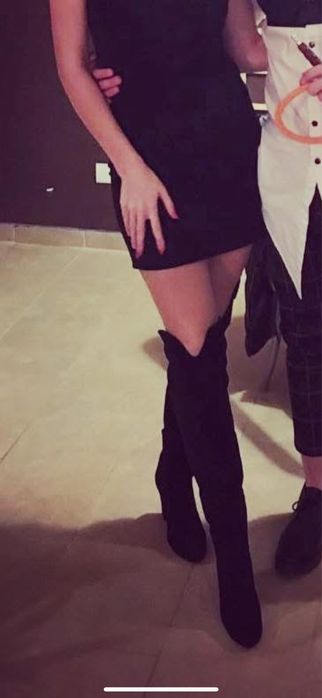 Cizme lungi pana la genunchi marimea 39