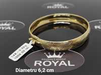 Bijuteria Royal:Brățară fixa aur 14k/5.98 gr