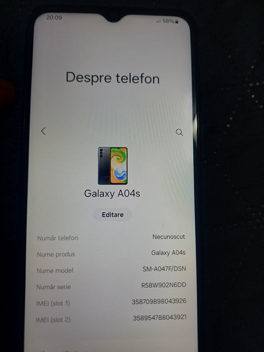 2 telefoane , redmi si samsung