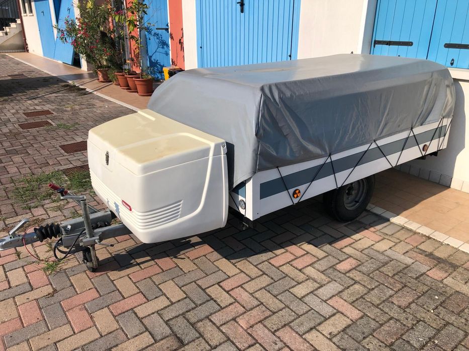 Remorca rulota Trigano import Italia ca noua