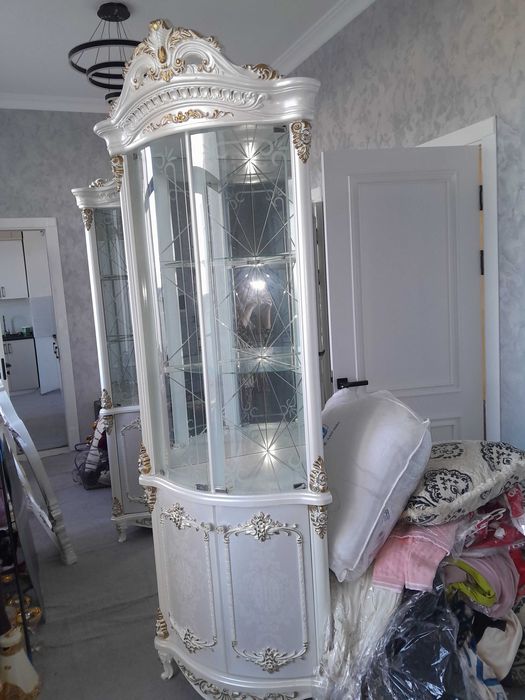 Пенал комод в белом цвете