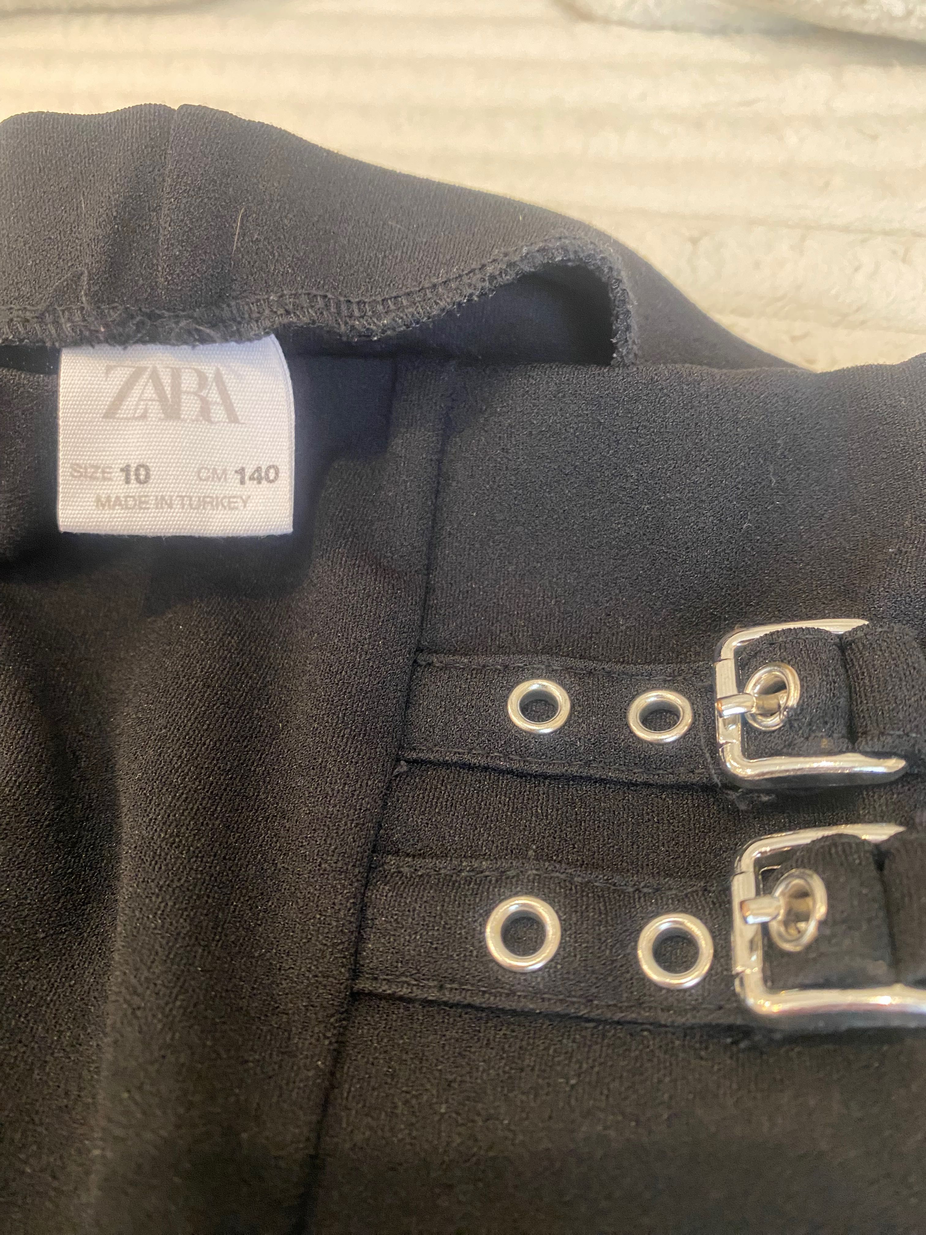 Елегантен черен панталон за момиче ZARA
