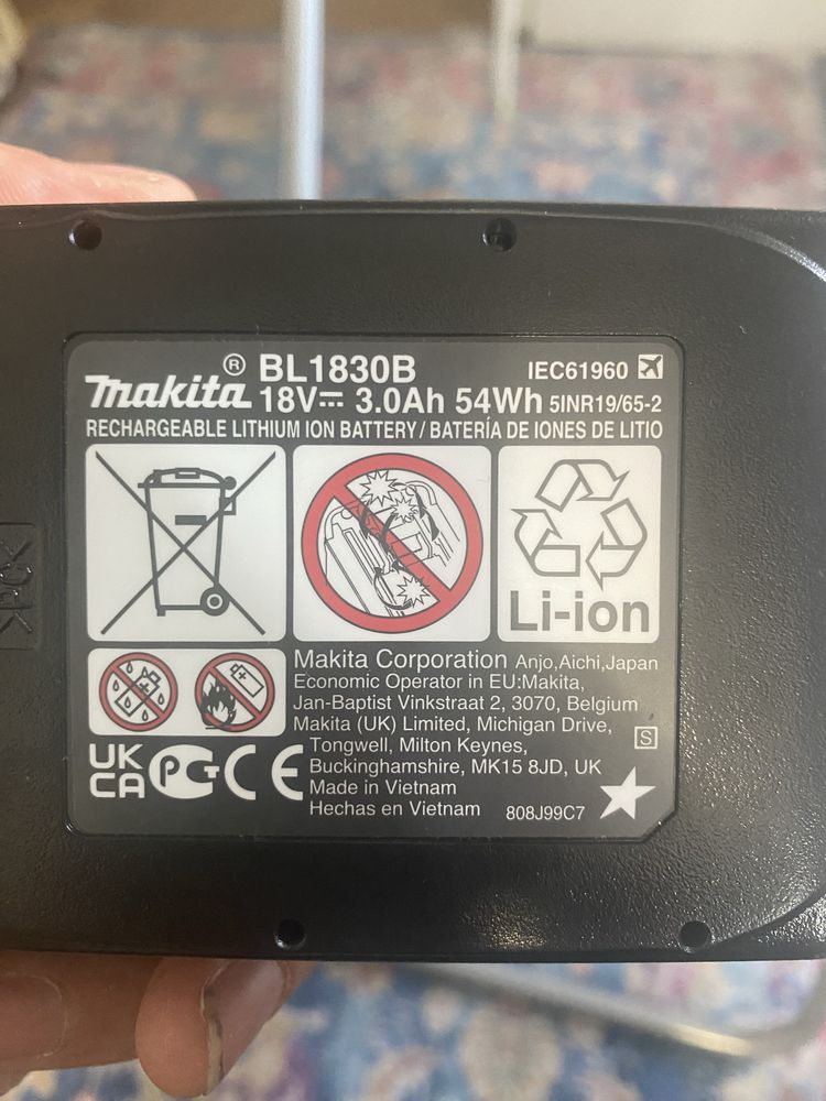 Makita 3A 18V LXT батерия оригинална