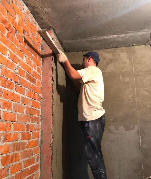 ШТУКАТУРКА СТЕН стяжка кладка