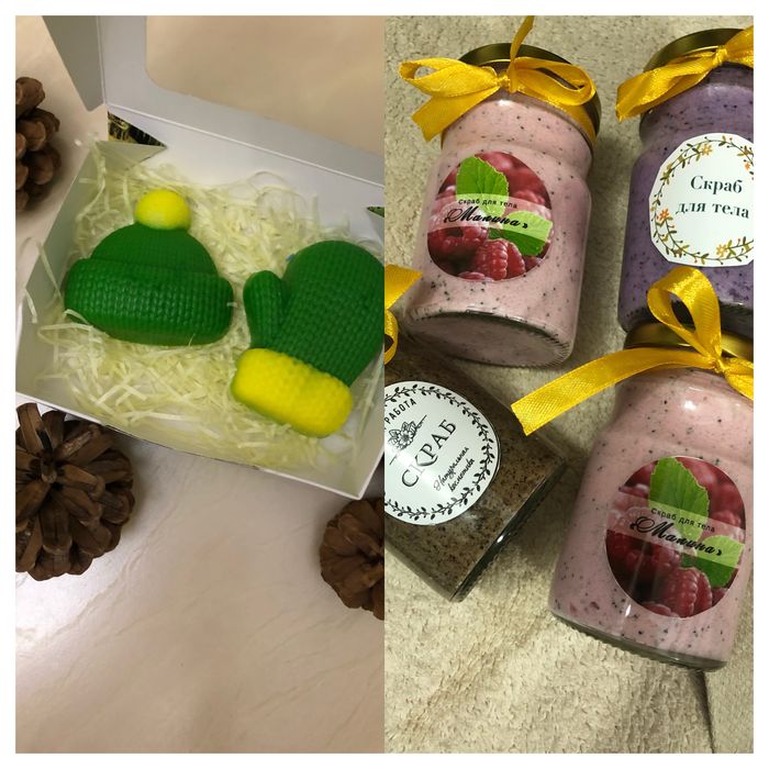 Подарки из мыла на новый год