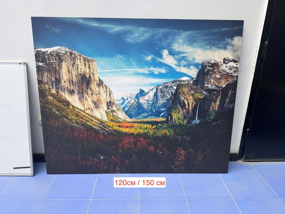 Големи канави – картини за декор